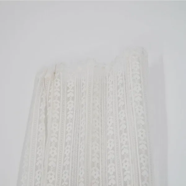 NEW For Love and Lemons Dakota Lace Midi Dress Bodysuit Sheer White Size M - Image 8