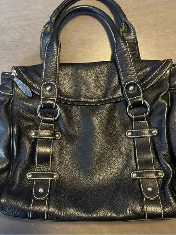 Coldwater Creek Black Handbag Purse - Image 4