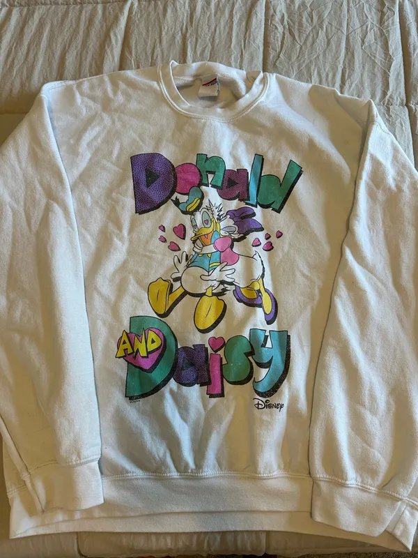 Donald and Daisy Disney Sweatshirt - Image 2
