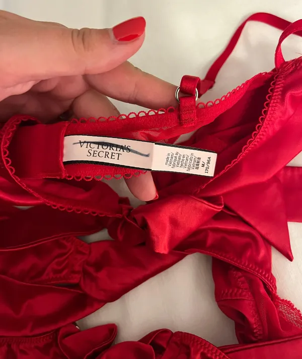 Victorias Secret Tied With A Bow Teddy - Image 4