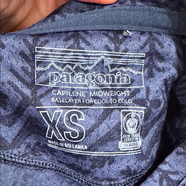 Patagonia Capilene Midweight Crew‎ Baselayer Top Women'S Xs - Image 5