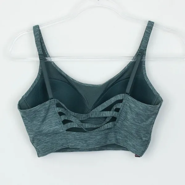 Victorias Secret Womens Lightweight‎ Allegro Medium Support Sports Bra 34C Green - Image 2