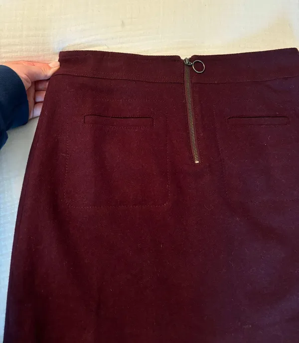 Maroon Skirt - Image 2