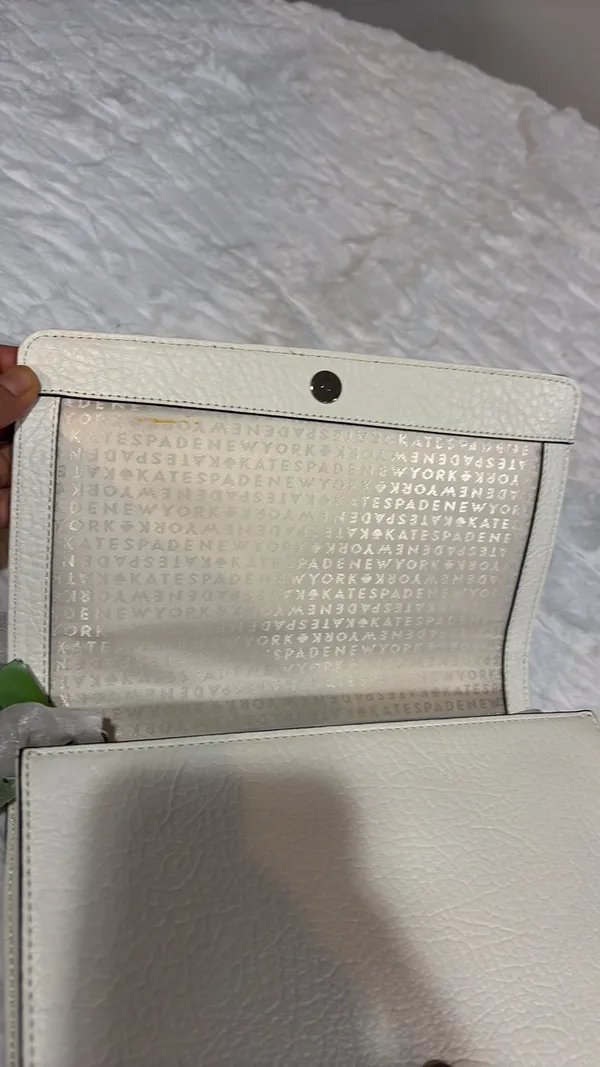 Leaf Print Clutch Shoulder Bag .NWT . - Image 5