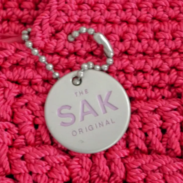 The Sak Original Red Woven Shoulder Bag Purse - Image 3
