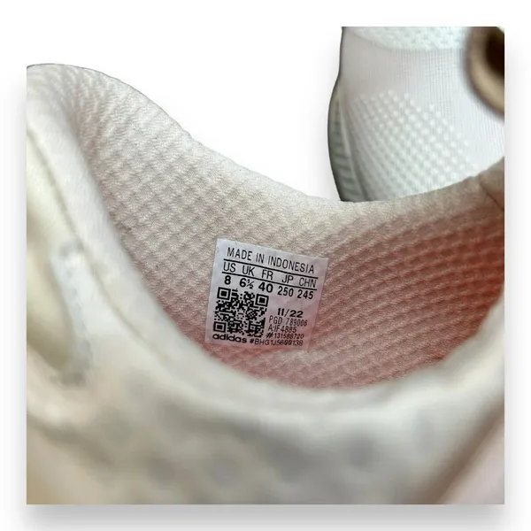 adidas X_PLR BOOST Sportswear‎ White/Wonder Quartz/Bliss Orange Size 8 Women's - Image 8