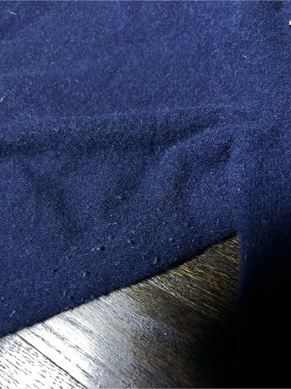Quince Mongolian Cashmere Jogger Knit Pants True Navy Drawstring Waist Lounge XL - Image 9