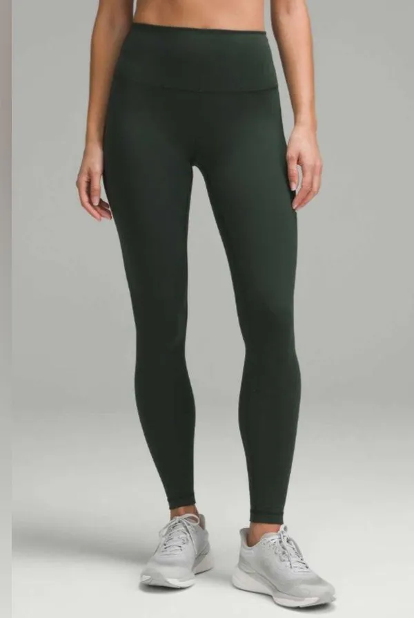 Lululemon NWT Legacy Green Wunder Train High-Rise Tights 28” Leggings Size 2 - Image 2