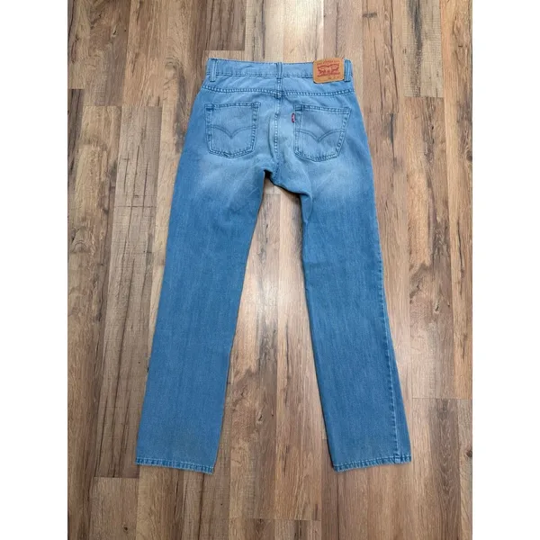 Levi's 511 Slim Fit Light Wash Stretch Jeans Women's 14 Reg W27 L27‎ - Image 2
