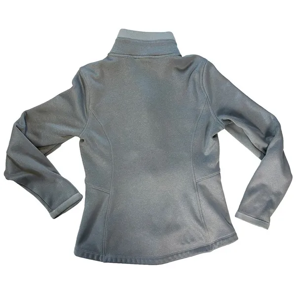 The North Face Gray Full Zip Fleece Jacket Women’s Medium - Image 4