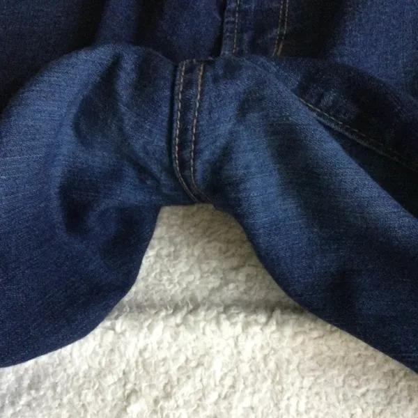 Old Navy Super Skinny Mid Rise Women's Dark Wash Blue Denim Jeans - Size 12 - Image 13