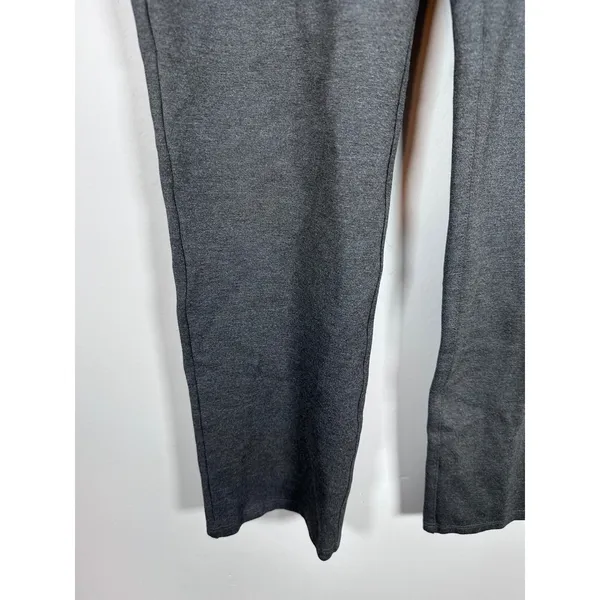 Quince Ponte Straight Leg Pants Women Medium Gray Business Casual Professional - Image 2