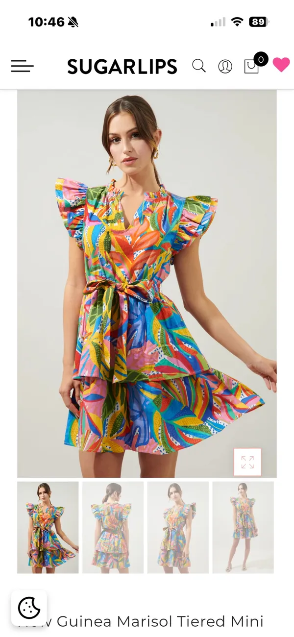 Sugarlips Multicolor Summer Dress - Image 4