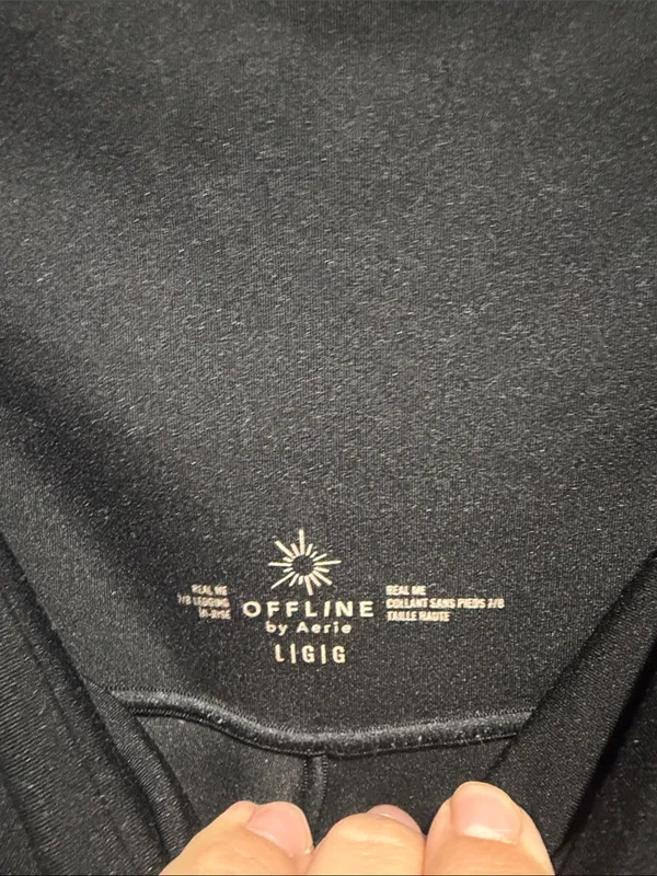 OFFLINE By Aerie Real Me High Waisted Crossover Legging Woman’s‎ Size Large - Image 2