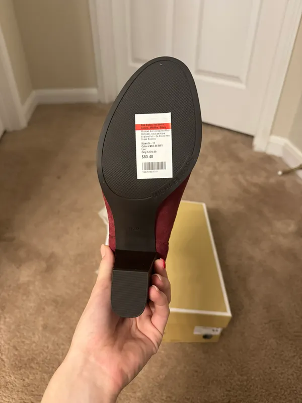Michael Kors Vet Velvet Boots - Image 3
