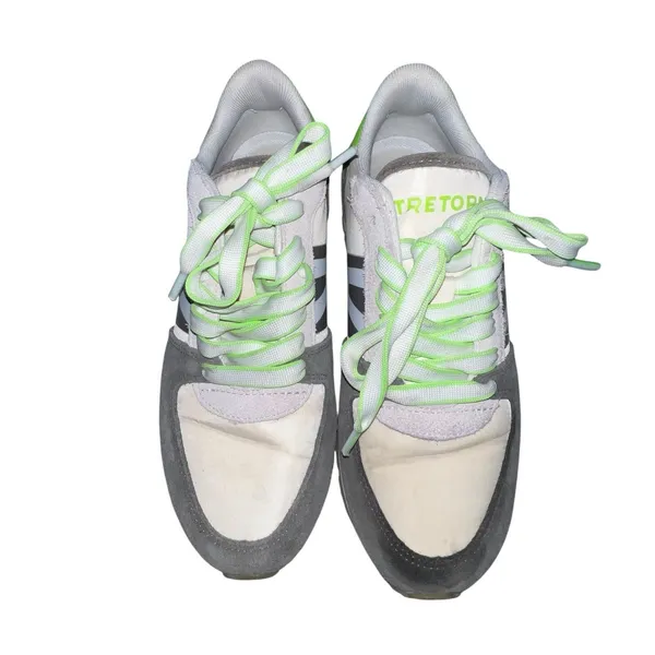 TRETORN Rawlins Sneakers Women's‎ Lace-Up Casual Tennis Concrete Gray Green 7.5 - Image 3