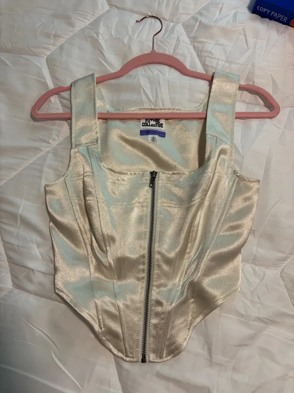 Future collective white corset Size 0 - Image 2