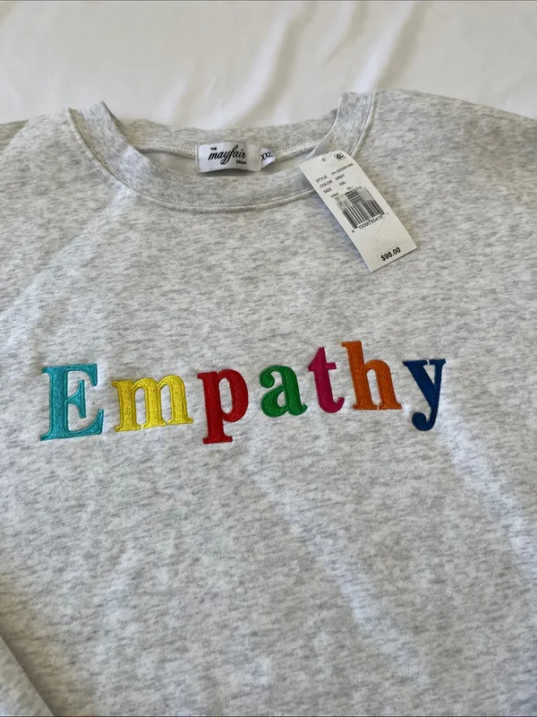 The Mayfair Group Light Gray Crewneck Sweatshirt - XXL - Image 4