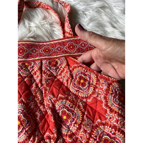 Vera Bradley Quilted Floral Tote Bag - Image 10