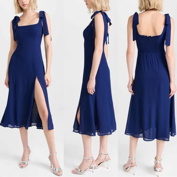 ⚡️Reformation Twilight Dress in Danube, Size 4, NWT - Image 7