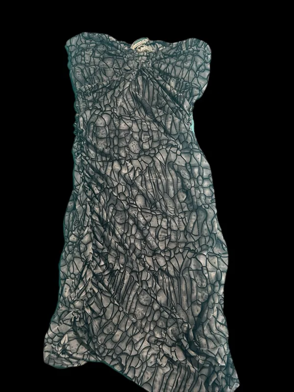 Scrunch dress Gray - Image 2