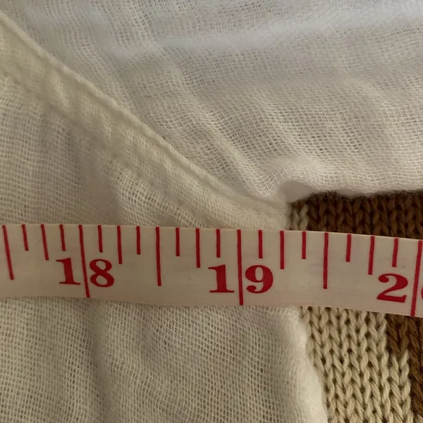 Free People We The Free White Cotton Gauze Button Down Shirt M - Image 7