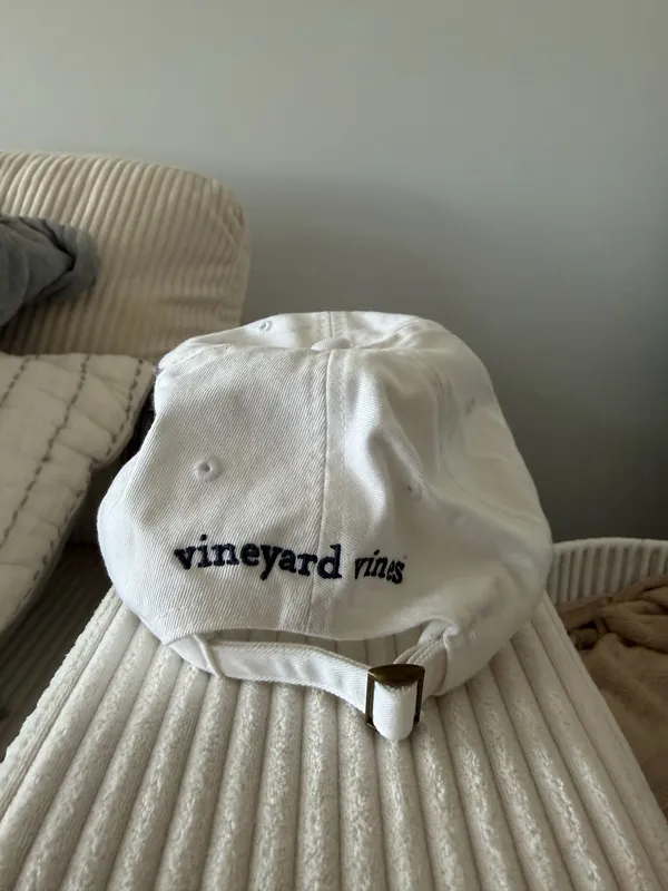 Vineyard Vines Hat Red White Blue - Image 3