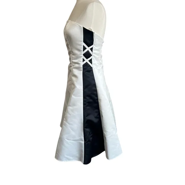 Vintage 80s Jessica Mcclintock For Gunne Sax Glam‎ Grunge Prom Dress Size 9/10 - Image 2