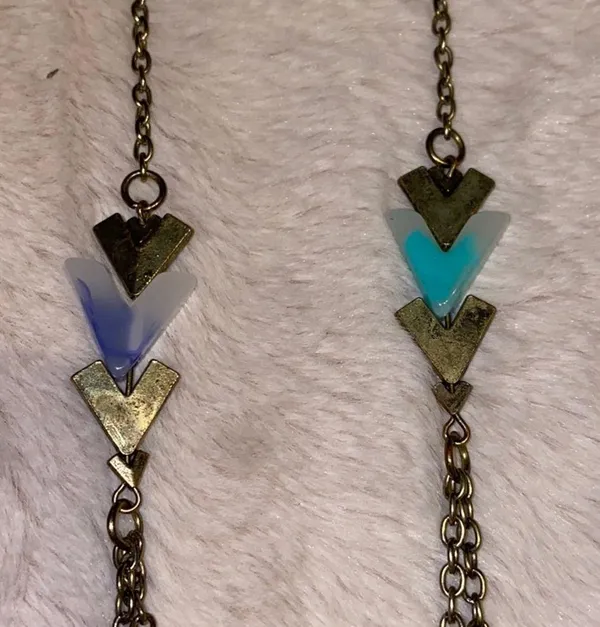 Arrow Jewelry Set Women’s Blue - Image 3