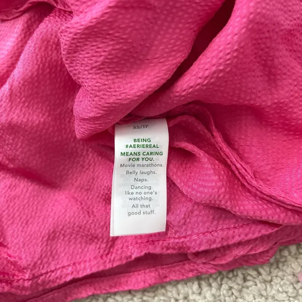 Aerie Vibrant Pink Mini Skirt - Image 4
