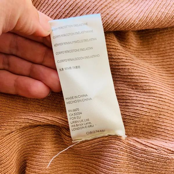 Free People We the Free Pullover Turtleneck Top in Terra Cotta size XS/S - Image 13