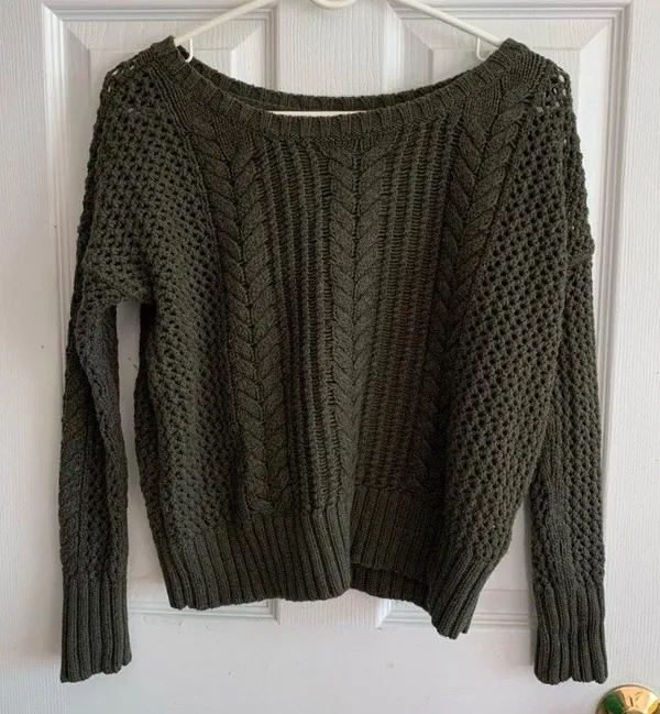 American Eagle green Sweater - Image 2