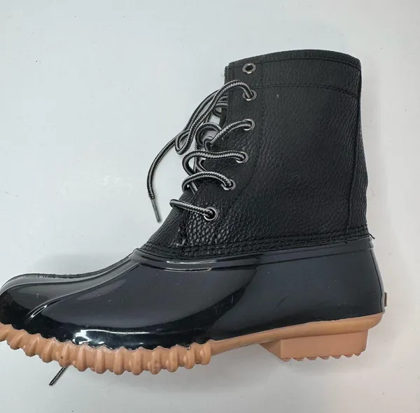 Sporto 'Dakota Peeble'Black Snow Boots Size 7M - Image 6