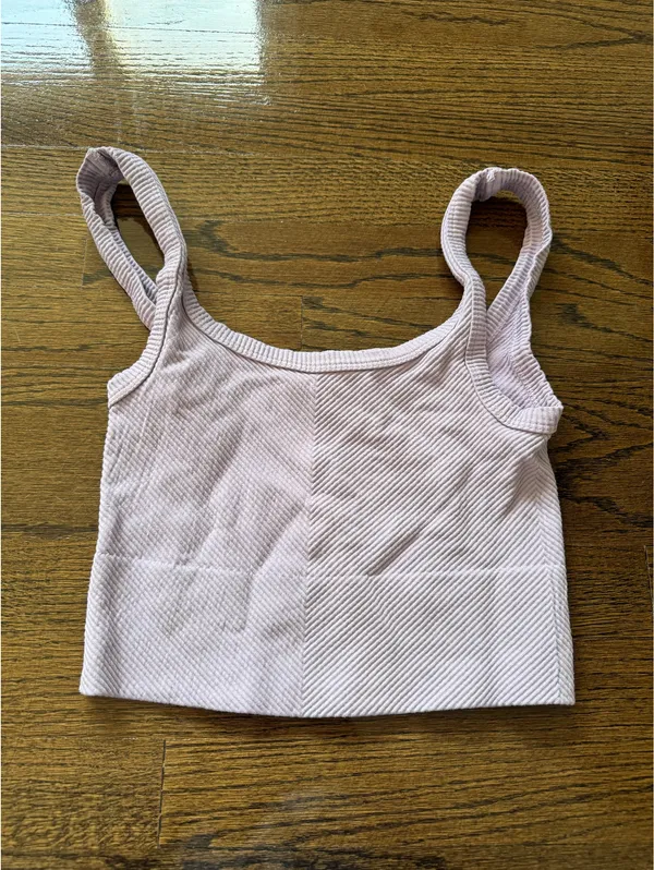 Island Gypsy Light Purple Cropped Top - Image 4