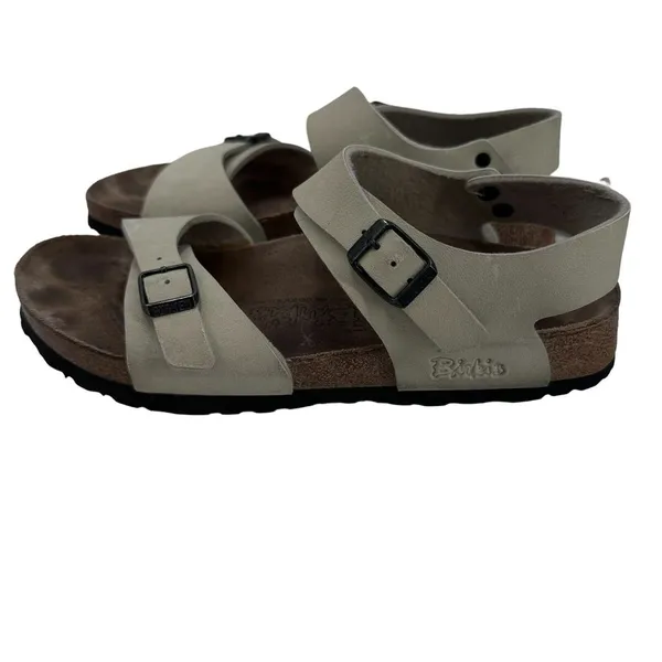 Birki's Le Mans Birkenstock Footbed Champagne Sandals‎ EU39 US 8 - Image 5