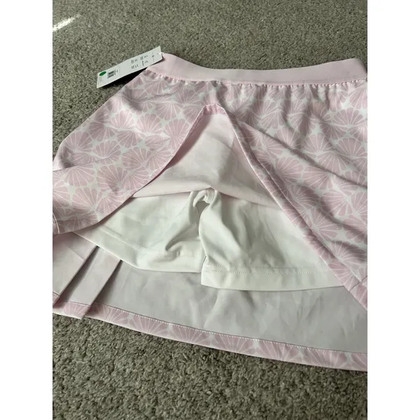 Lady Hagen Womens Pink Seashell Side Pleat Golf Skort‎ XS NWT LH-S23-HT-WBWR2W - Image 6