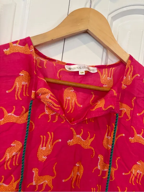 The Royal standard pink swim cover up size s/m - Image 4