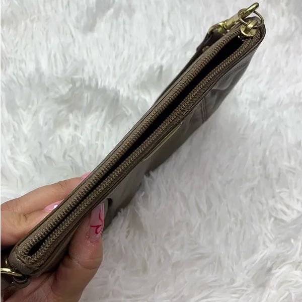 COACH Bronze Wristlet - Image 4
