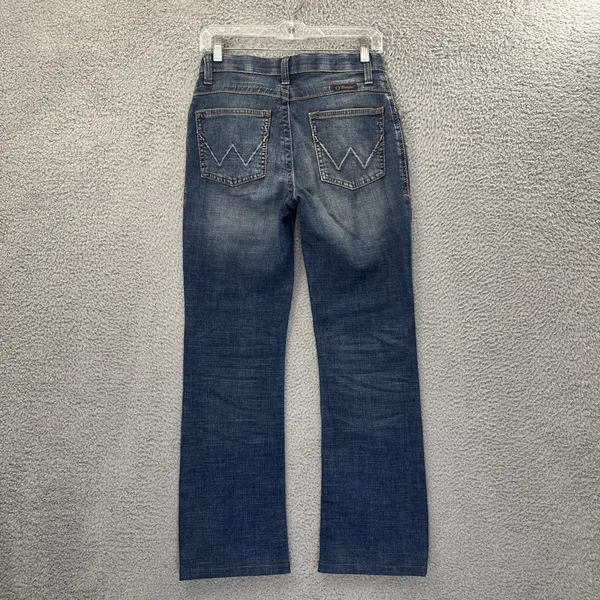 Wrangler Willow Mid Rise Ultimate Riding Jeans‎ Western Rodeo Women's 5 x 28 - Image 2