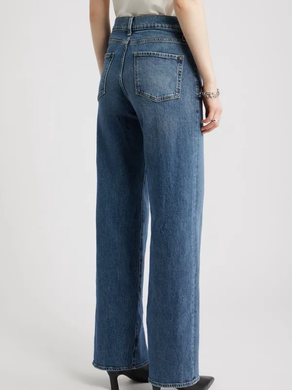 Nordstrom High Waist Wide Leg Jeans - Image 3
