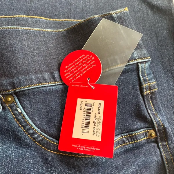 SPANX‎ Denim Pull On Flare Jeans Size 3X NWT - Image 5