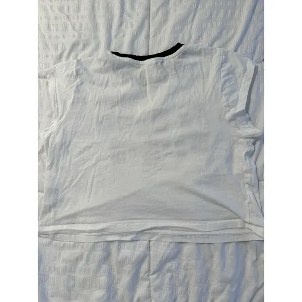 H&M Divided White Crop Top In Your Dreams Short Sleeve T-Shirt Y2K 90s - Image 5