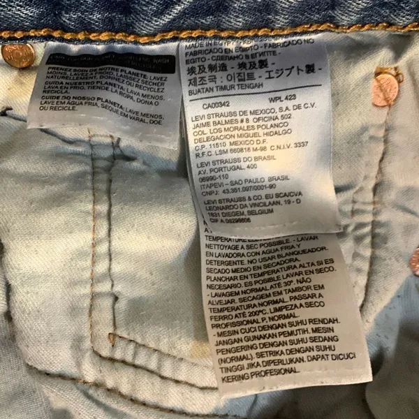 Levi’s 501 Y2K Blue Jeans Waist 34 / Inseam 31 - Image 12