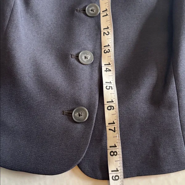 Paula Echevarria For Primark Slate Blue 3 Button Vest Nwts Size 8/10 Us Medium - Image 9