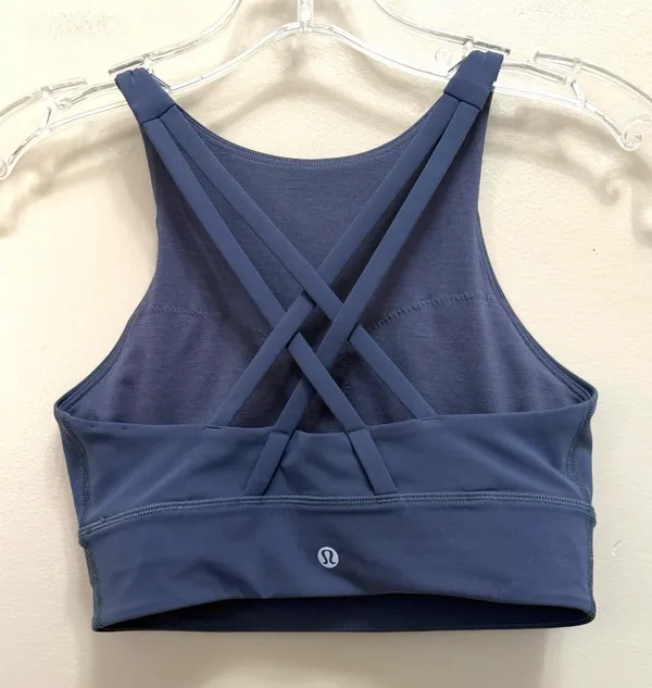 Lululemon Energy Longline Sports Bra in Shade Size 6 - Image 2
