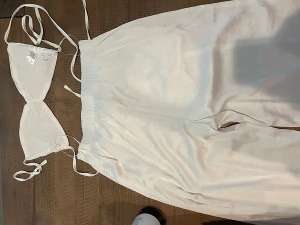White Two Piece Set - Image 3