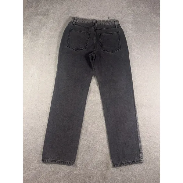 good american good cowboy bootcut jeans 4/27 Gray ColorBlock - Image 7