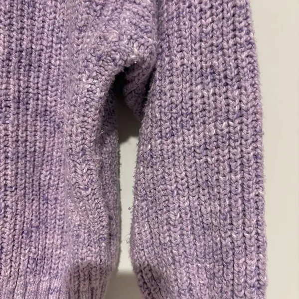 Aerie offline cotton chillside half zip sweater purple size‎ XS. Thumbholes. - Image 6