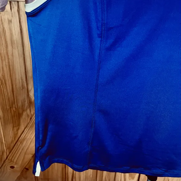 Tek Gear Women's XL Navy Sleeveless 1/4 Zip Athletic Top NWT - Image 6