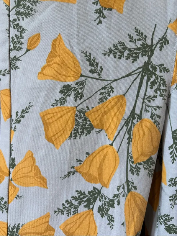 We The Free Yellow Floral Boot Cut Pants - Image 5